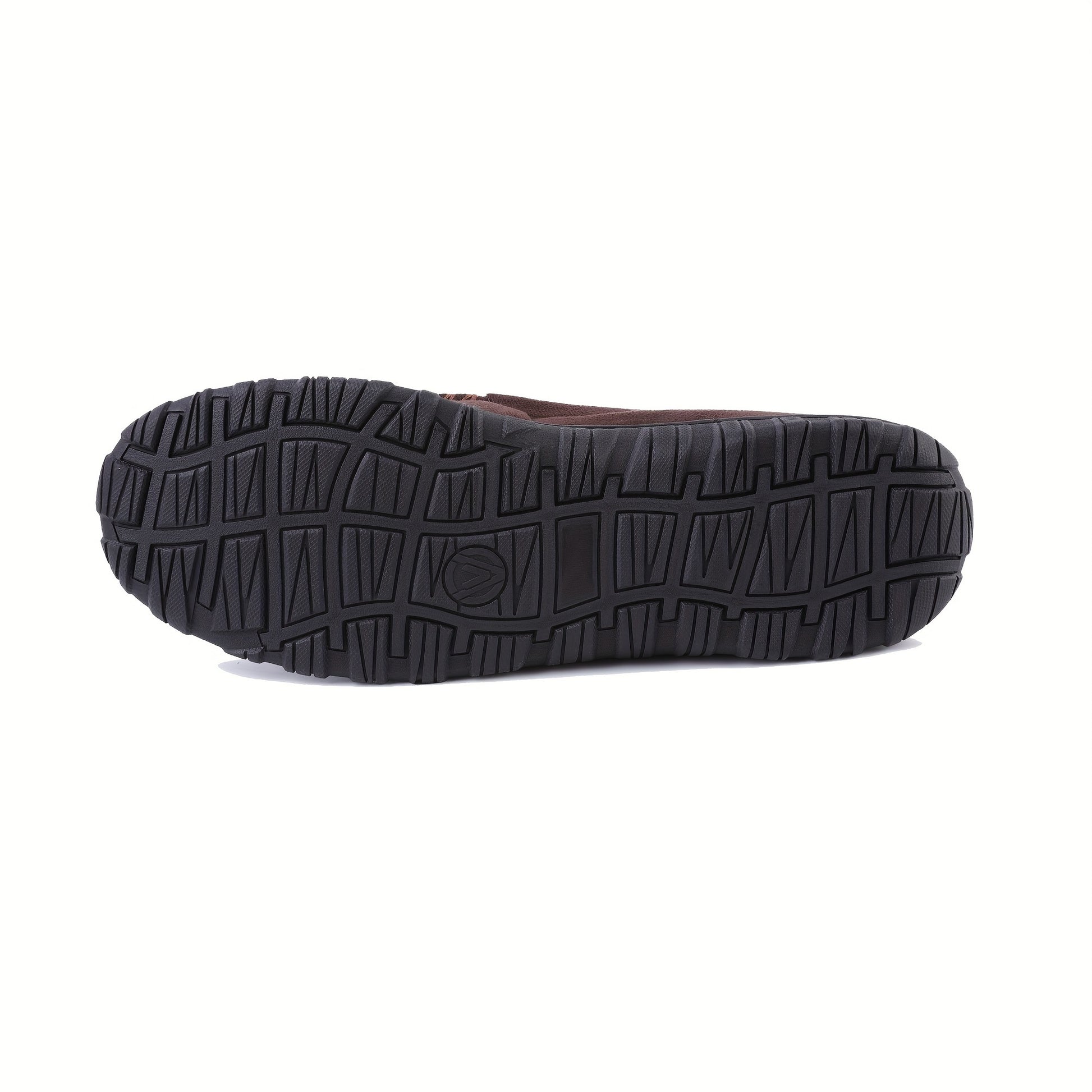 Mocassins/chaussons pour homme, en mousse mémoire douce, chaussons pour la chambre, maison, doublure en fleece chaude, antidérapants, pour intérieur et extérieur