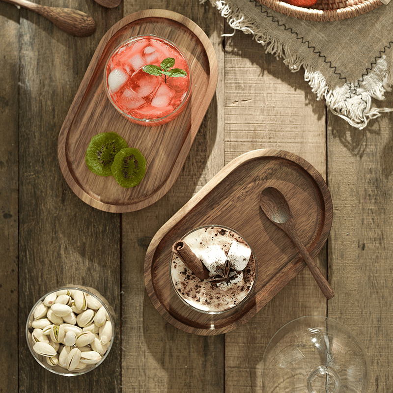 Plateau en bois , assiette à fruits, assiette à dessert en bois, plateau pour café et lait, plateau pour gâteau et fromage, plateau à thé en bois, assiette à pain, assiette de petit déjeuner.
