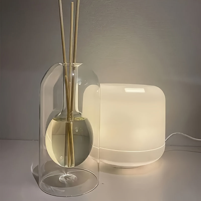 Diffuseur de parfum en verre AromaRelax élégant – Design portable pour la maison , idéal comme vase pour huiles essentielles et cadeau déco