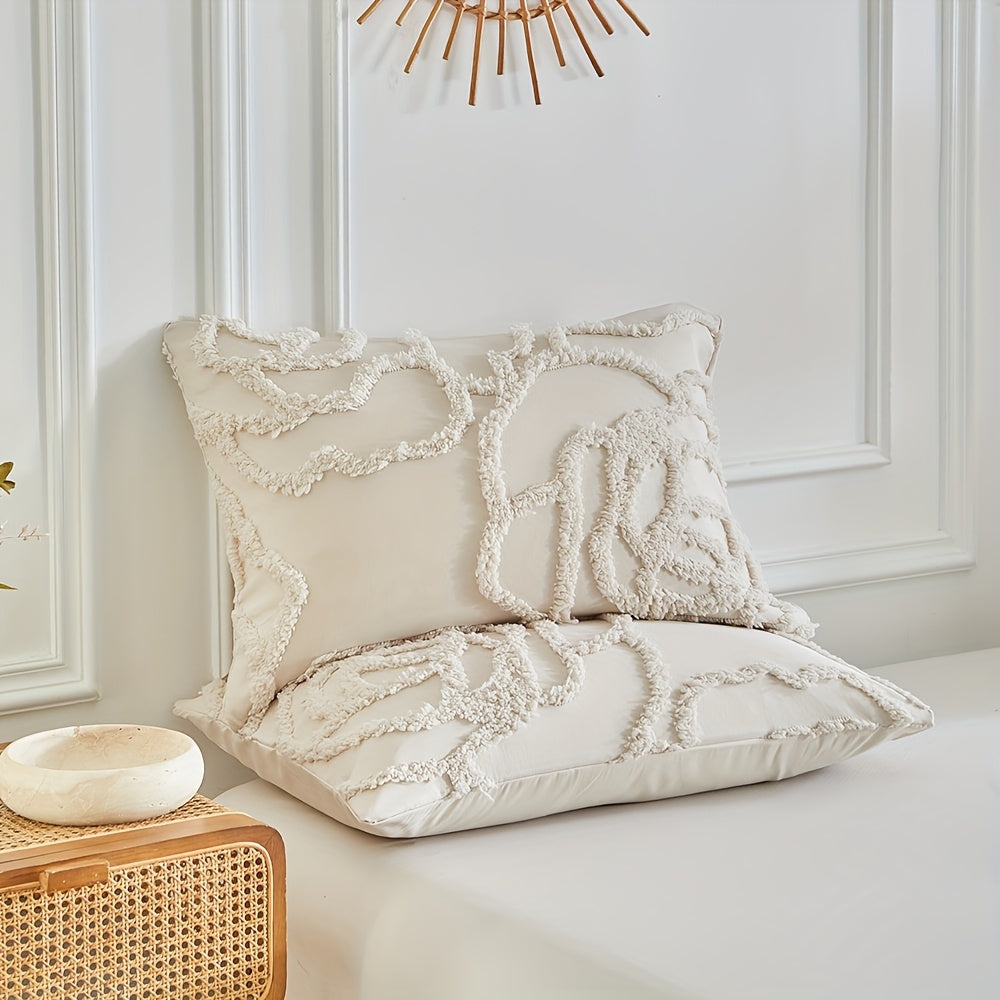 Nouveau ensemble de housse de couette tufté