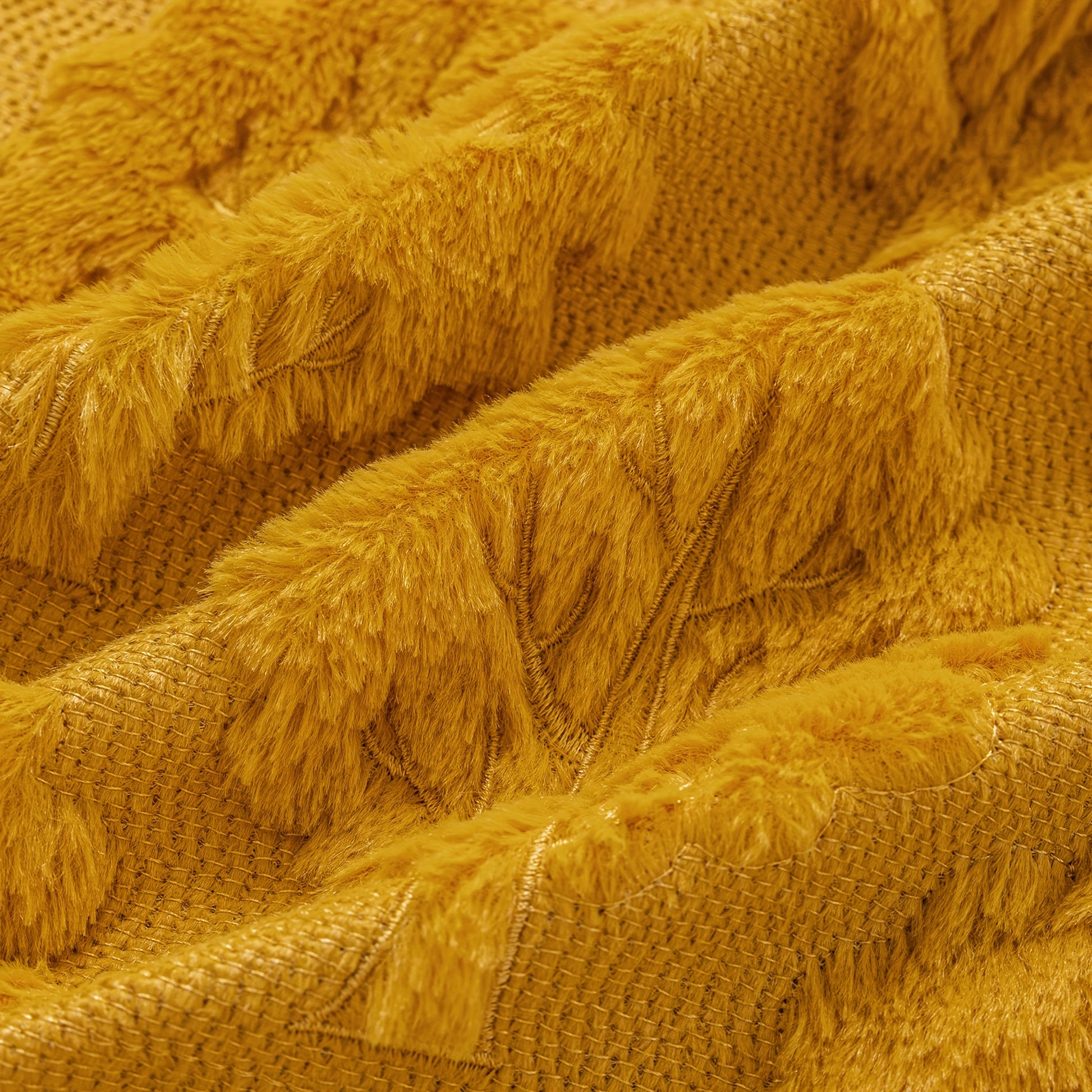 Housses de coussin d’automne en fausse fourrure douce , parfaites pour le canapé, le salon ou la chambre ; coussins non inclus.