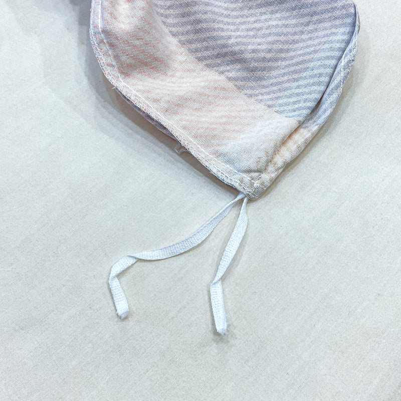 Ensemble de literie matelassé à motif géométrique 3 pièces