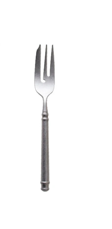 Ensemble de couverts rétro en acier inoxydable 304, finition mate. Couverts de style occidental pour steak, café et desserts, comprenant couteau et fourchette vintage spéciale.