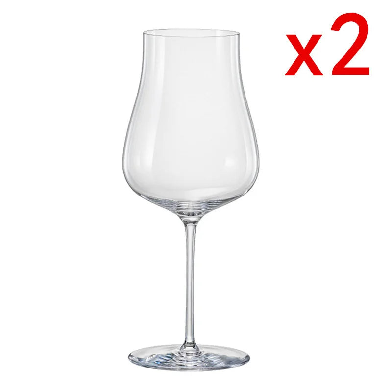 2 verres à vin en cristal – verres à vin rouge design, flûtes à champagne, verres à rhum, à xérès ou Grands Crus, verres à vin blanc polyvalents.
