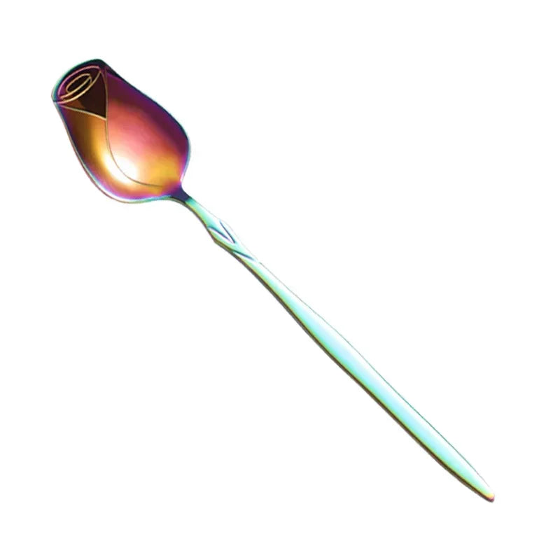 Service de couverts miroir en acier inoxydable pour dessert et fruits, comprenant fourchettes pour thé, gâteau et snacks