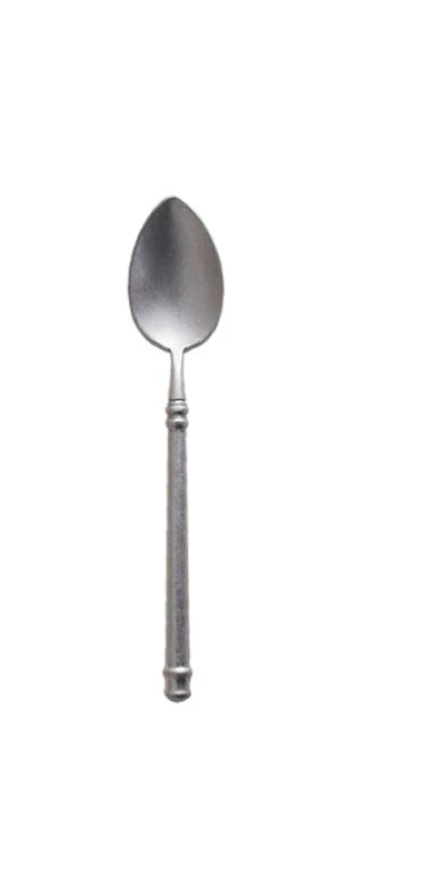 Ensemble de couverts rétro en acier inoxydable 304, finition mate. Couverts de style occidental pour steak, café et desserts, comprenant couteau et fourchette vintage spéciale.