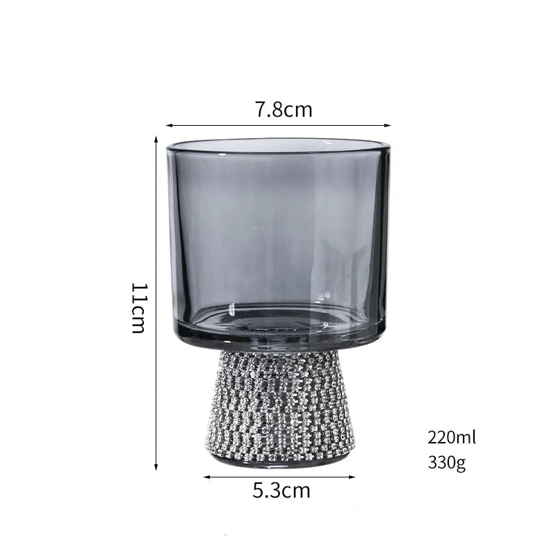 Verre en cristal , verre à vin de style antique chinois