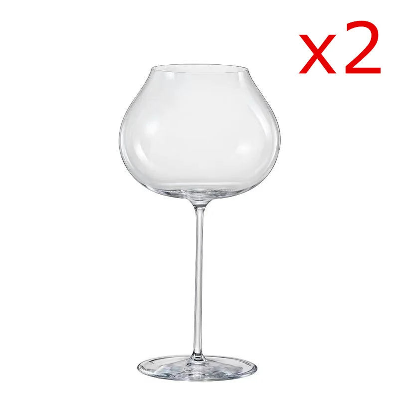 2 verres à vin en cristal – verres à vin rouge design, flûtes à champagne, verres à rhum, à xérès ou Grands Crus, verres à vin blanc polyvalents.