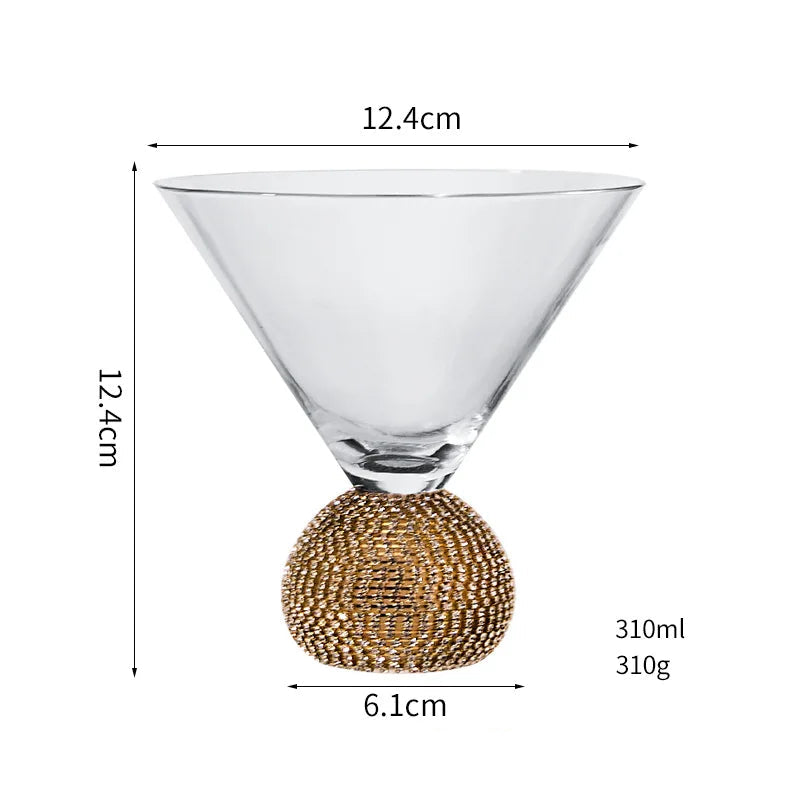 Verre en cristal , verre à vin de style antique chinois