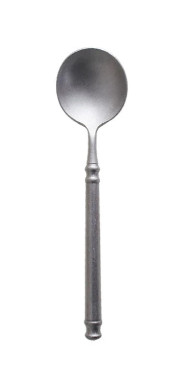 Ensemble de couverts rétro en acier inoxydable 304, finition mate. Couverts de style occidental pour steak, café et desserts, comprenant couteau et fourchette vintage spéciale.