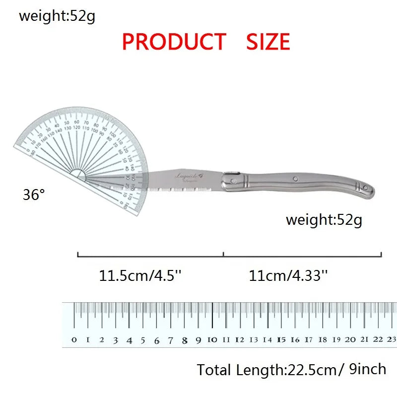 Couteaux à steak Laguiole 4 à 10 pièces – Lame dentelée tranchante, légère, de qualité supérieure, compatibles lave-vaisselle, ensemble de couteaux en acier inoxydable, argenterie pour restaurant.
