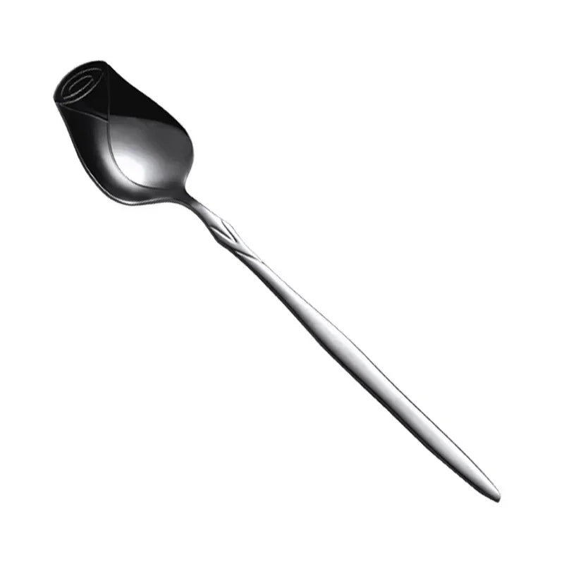 Service de couverts miroir en acier inoxydable pour dessert et fruits, comprenant fourchettes pour thé, gâteau et snacks