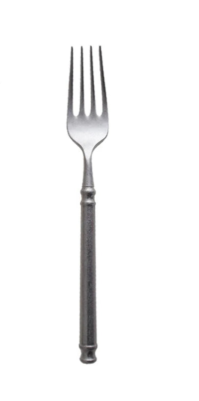 Ensemble de couverts rétro en acier inoxydable 304, finition mate. Couverts de style occidental pour steak, café et desserts, comprenant couteau et fourchette vintage spéciale.