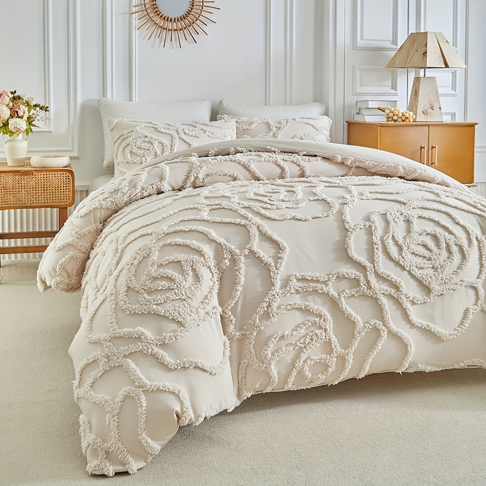 Nouveau ensemble de housse de couette tufté