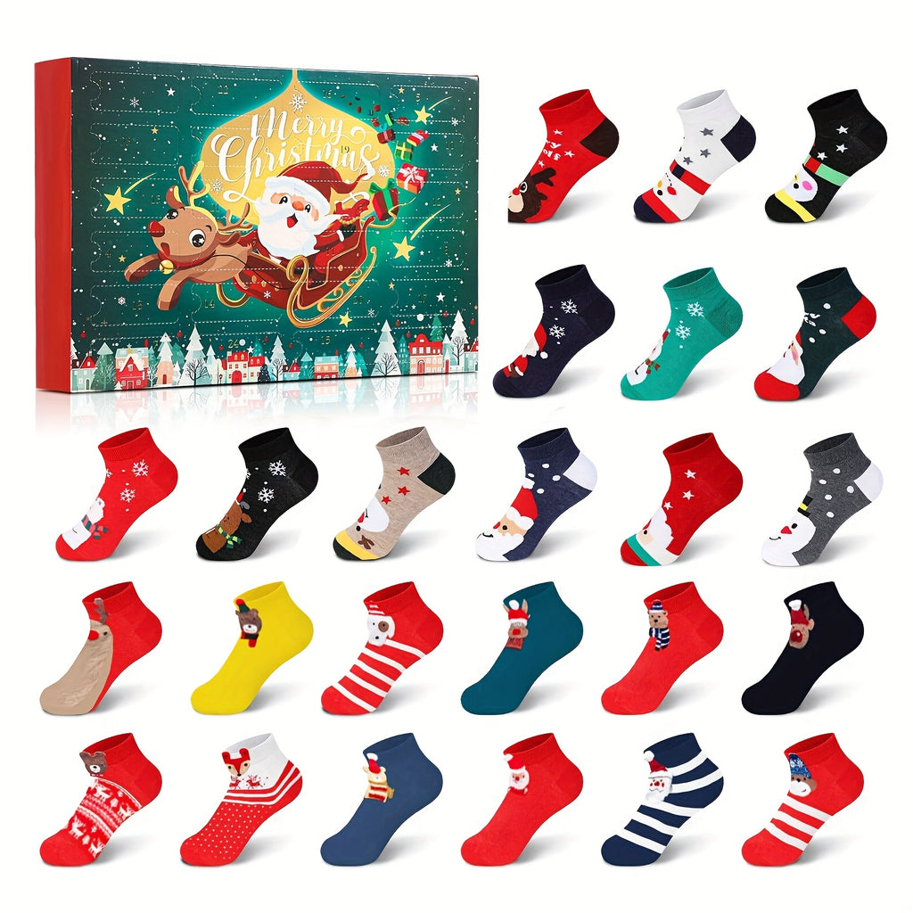 Calendrier de l’Avent Chaussettes de Noël 2025