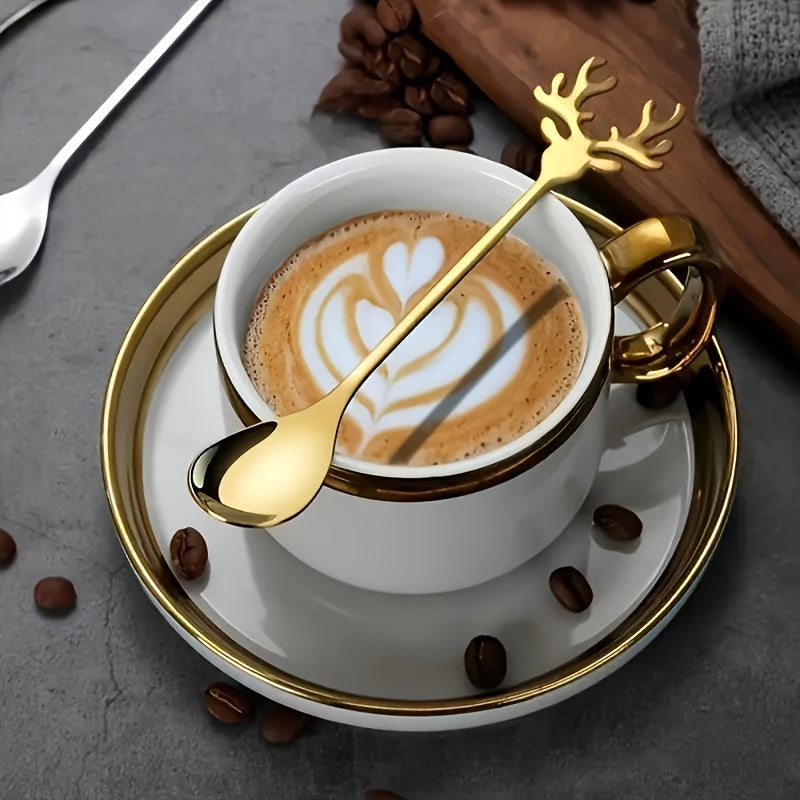 Ensemble de cuillères festive de Noël